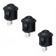 3 X Interruptor ON/OFF 20mm, 250V, 10A AC