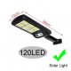 Foco Led Solar 20W, Control Remoto, 120 Led, Sensor Movimiento