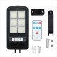 Foco Led Solar 20W, Control Remoto, 120 Led, Sensor Movimiento