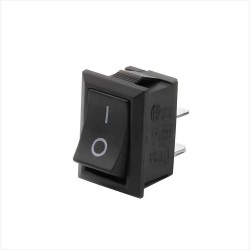 Switch Interruptor Rocker ON OFF, 21x15mm, 250V, 6A, KCD-101