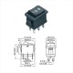 Interruptor Rocker ON OFF ON, 2 Polos, KCD1, 250V, 6A AC