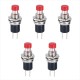 Mini Pulsador PBS-110, Momentáneo, 250v, 1A, M7, Pack 5 Unidades