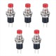 Mini Pulsador PBS-110, Momentáneo, 250v, 1A, M7, Pack 5 Unidades