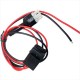 Cable de Poder de 6 Pines, Compatible con Radios Móviles/Bases Icom, Kenwood, Yaesu, Alinco.