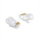 Pack 100 Conectores RJ45 Cat5E Para Redes Internet