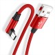 Cable USB a USB Tipo C, Angulo 90º, Rojo, 100% Garantizado! 