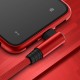 Cable USB a USB Tipo C, Angulo 90º, Rojo, 100% Garantizado! 