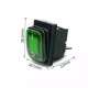 Interruptor Rocker, Verde, IP67, 4PIN, 20A, AC