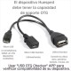 Adaptador Micro Usb OTG 5 Pines con Puerto de Alimentación