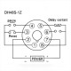 Timer Relé Ciclo Continuo Encendido Apagado DH48S-S, 0.1s A 999Hr