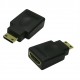 Adaptador Hdmi a Mini Hdmi Para Camaras, Tablets, etc