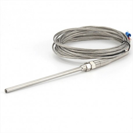 Sonda K Sensor Temperatura Para 400ºc, Sonda 20cm, Cable 3m