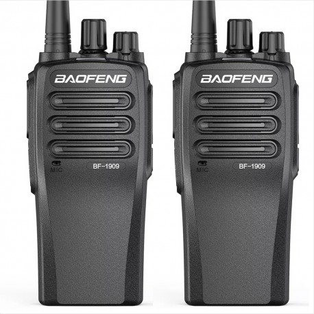 Par de Radios BF-1909 UHF Profesional Baofeng 400 a 520Mhz