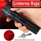 Linterna Led Rojo Cree 650nm, XP-E N4, Zoom, 60 Metros