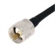 Cable RG58 5M con Conector PL-259/SO-239