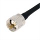 Cable RG58 5M con Conector PL-259/SO-239