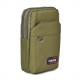 Bolsa Multifuncional Para Celulares, Power Bank, Linterna, Etc, Verde Militar