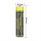 Batería Recargable 18650, 3.7 V, 4000mAH, liitoKala "Infierno 2"
