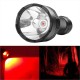 Linterna UltraFire C8 XP-E N4 Lanzadora/Inundadora Roja, 1 MODO!