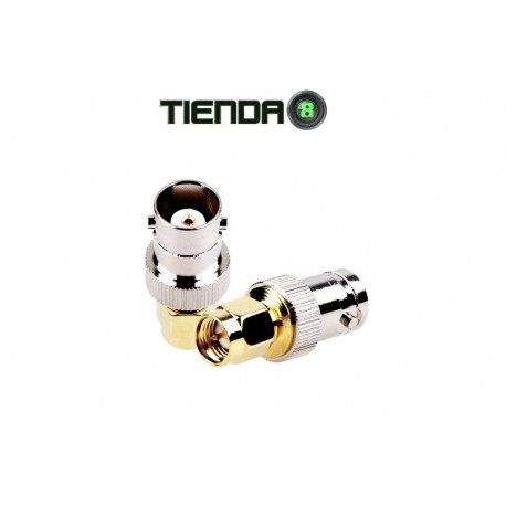 Conector SMA Macho(SMA-M) a BNC Hembra