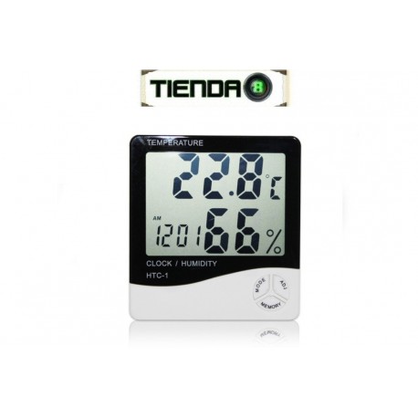 Ainiv Higrometro Digital Termometro, 1 Piezas Mini Termómetro