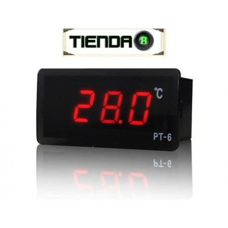 Termómetro Digital PT-6, Rango de medida -40 a +110 ºC