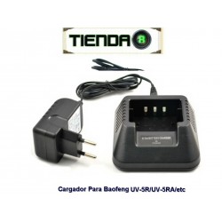 Cargador de Baofeng UV-5R, UV-5RA y Similares